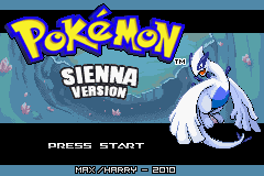 Pokemon Sienna (beta 3.1) Title Screen